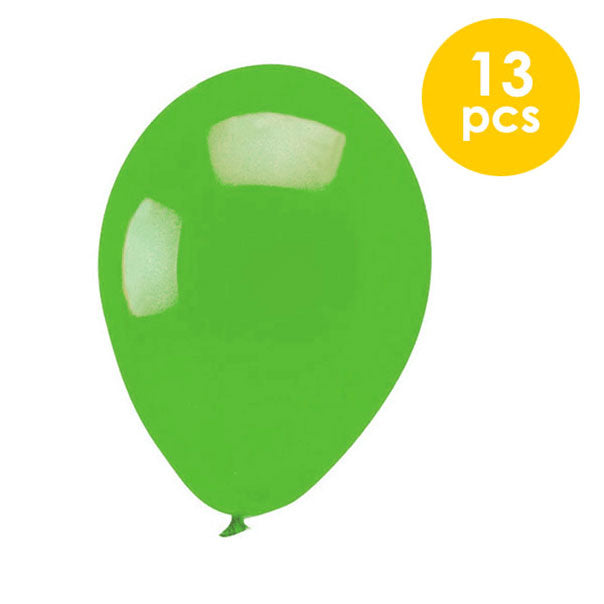 13 Pcs. 10" Balloons - Lime Green (24 Packs)