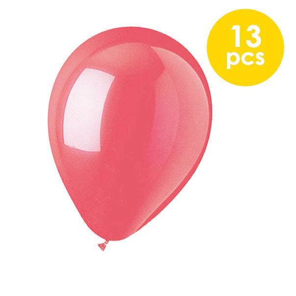 13 Pcs. 10" Balloons - Coral (24 Packs)