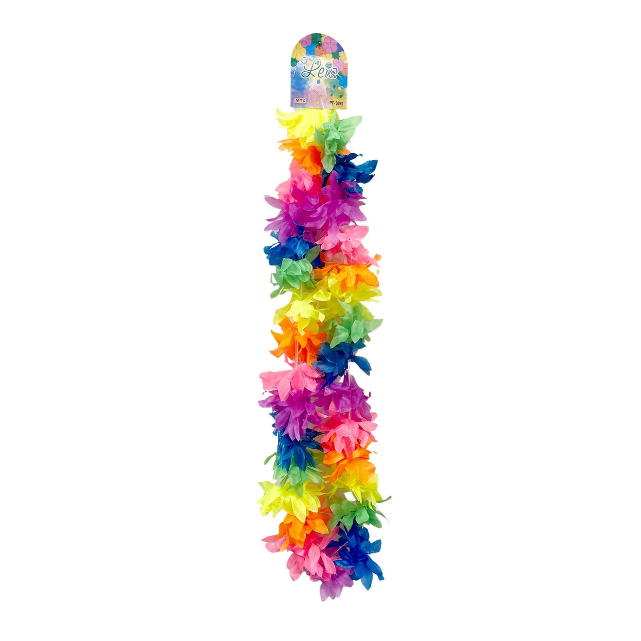 Tropical Leis - Rainbow (24 Packs)