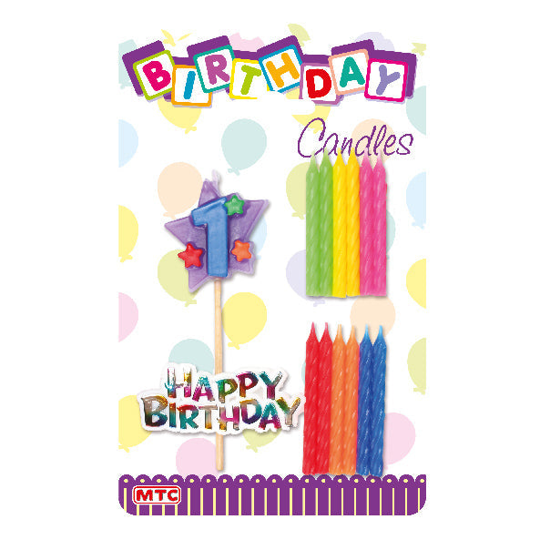 Star Candle Set - #1 (24 Packs)