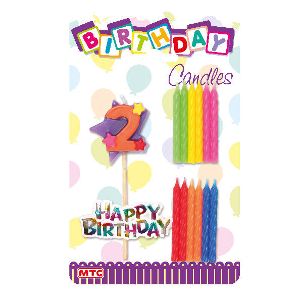 Star Candle Set - #2 (24 Packs)