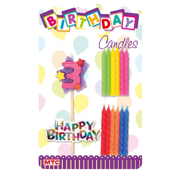 Star Candle Set - #3 (24 Packs)