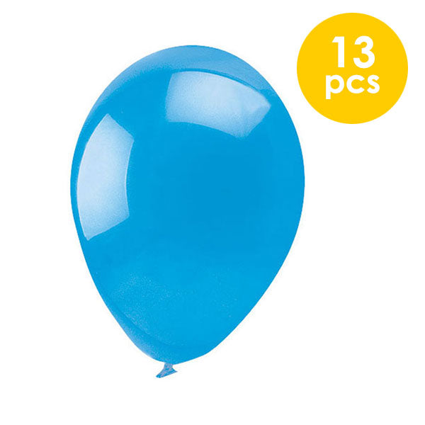 13 Pcs. 10" Balloons - Blue (24 Packs)