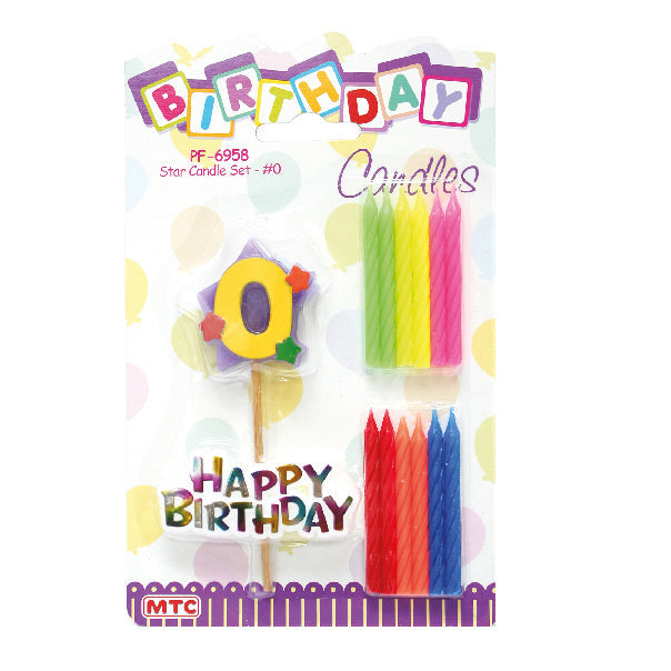 Star Candle Set - #0 (24 Packs)