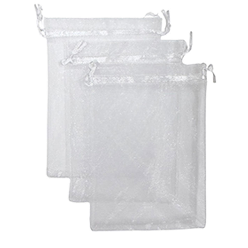 3 Pcs. 5x6.5" Pouches - White (24 Packs)