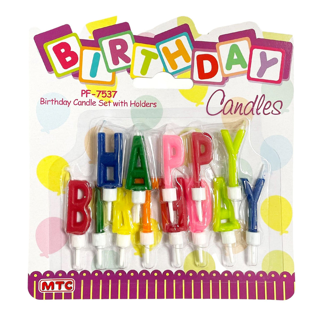 Birthday Candle Set (24 Packs)