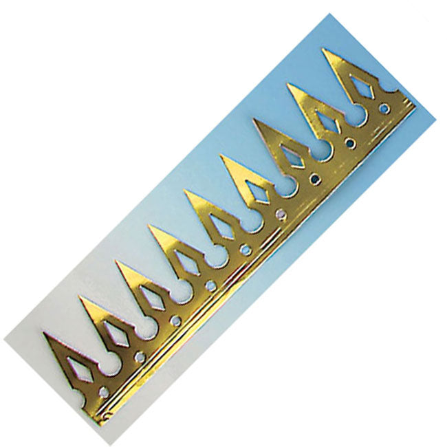 4 Pcs. Gold Foil Crowns (24 Packs)