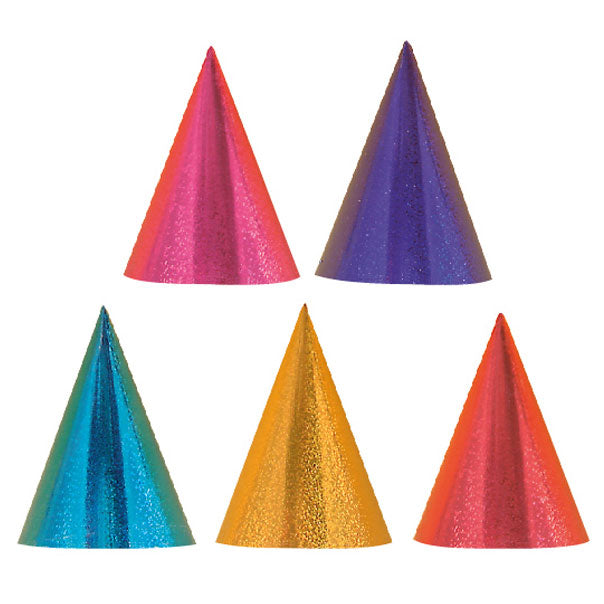 5 Pcs. Laser Hats - Assorted (24 Packs)