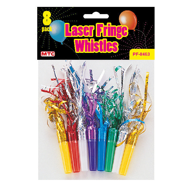 8 Pcs. Fancy Fringed Horns (24 Packs)