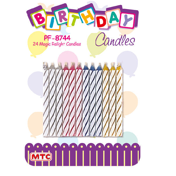 24 Pcs. Magic Re-Light Candles (24 Packs)