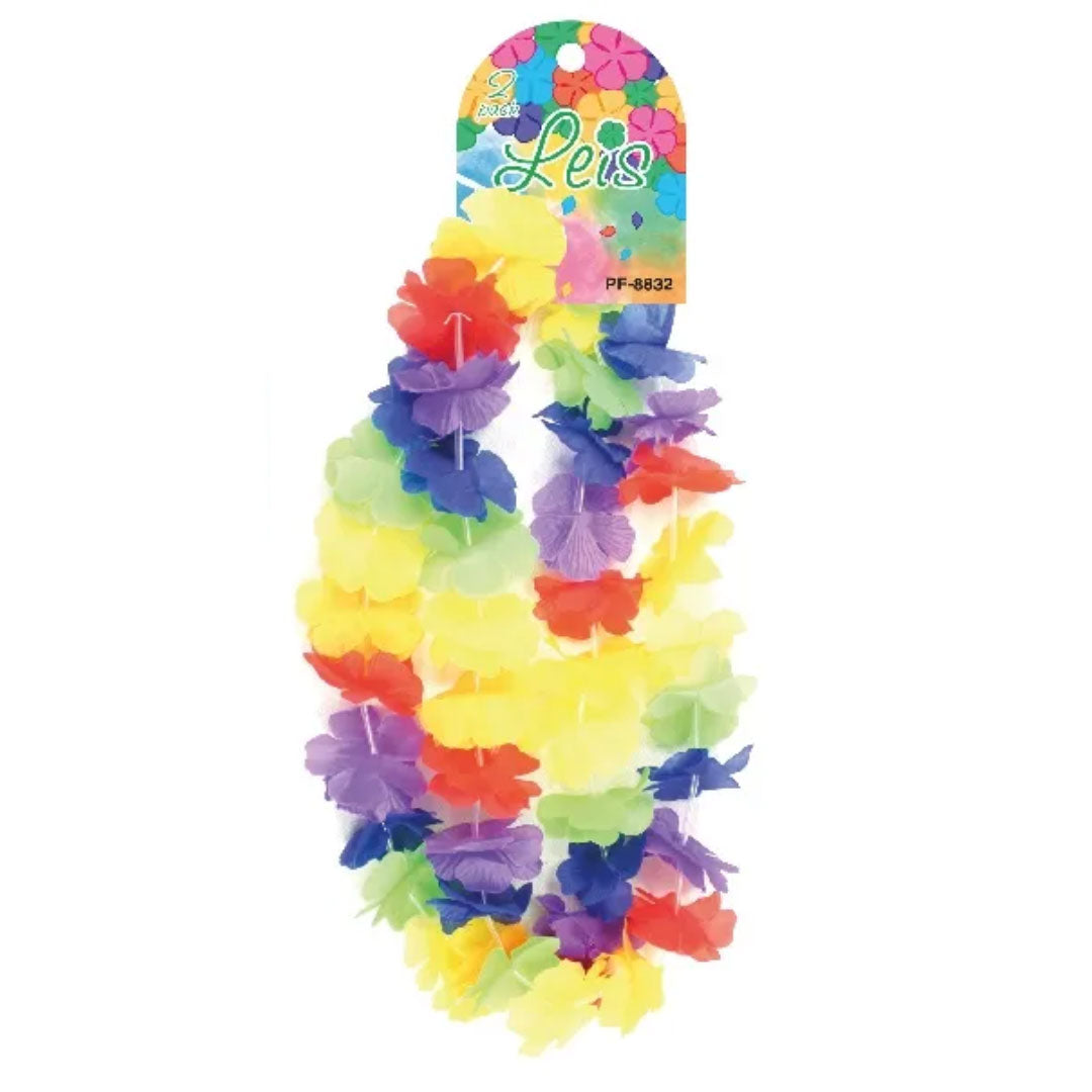 2  Pcs. 36" Flower Leis - Assorted (24 Packs)